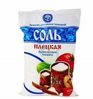 Соль Илецкая (йодированная)